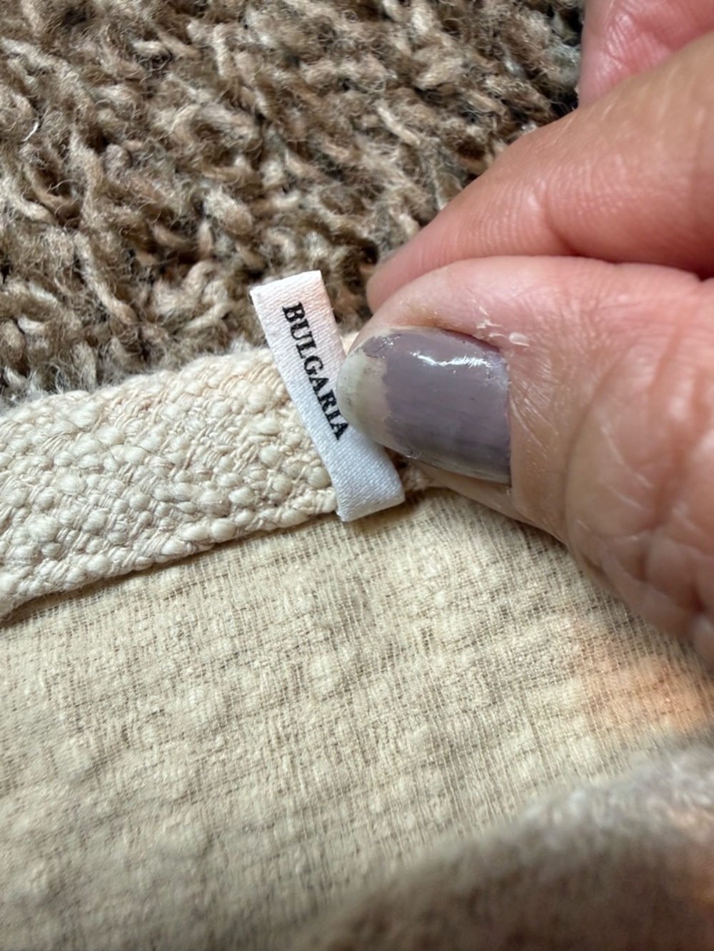 Sandro Shorts Womens 38. USA 6 Small Beige Tan Pierrot High Waisted Textured - Picture 12 of 15